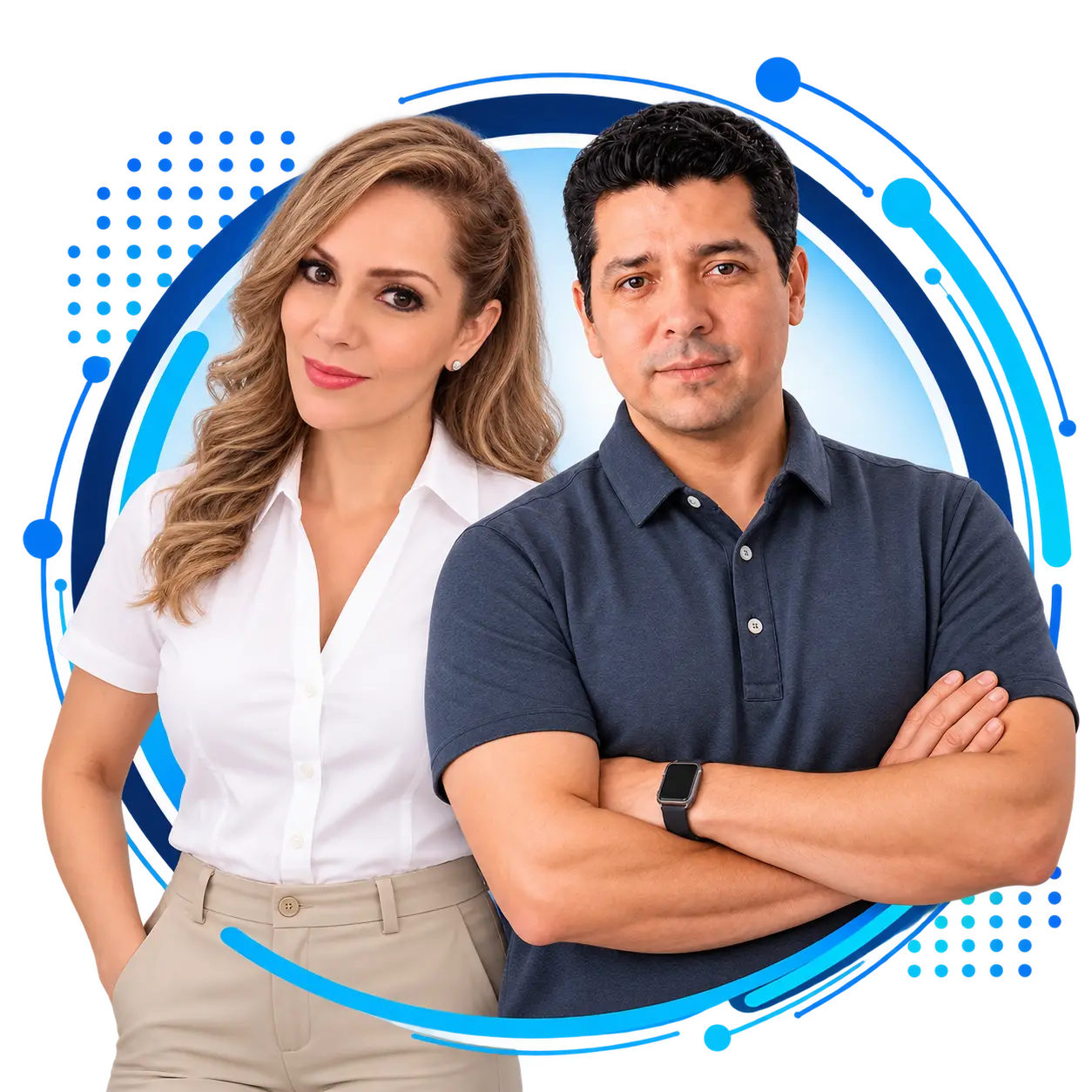 Nadia y Mike, personas detrás de Kit de Ventas